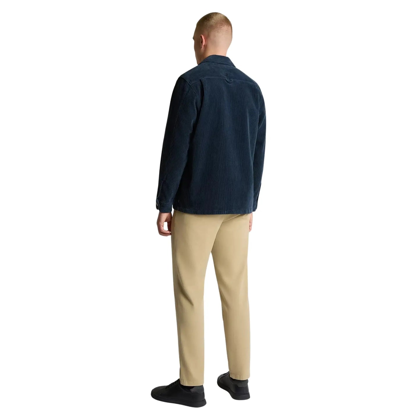Buy Remus Uomo Paolo Cord Shacket - Dark Blue | Overshirtss at Woven Durham