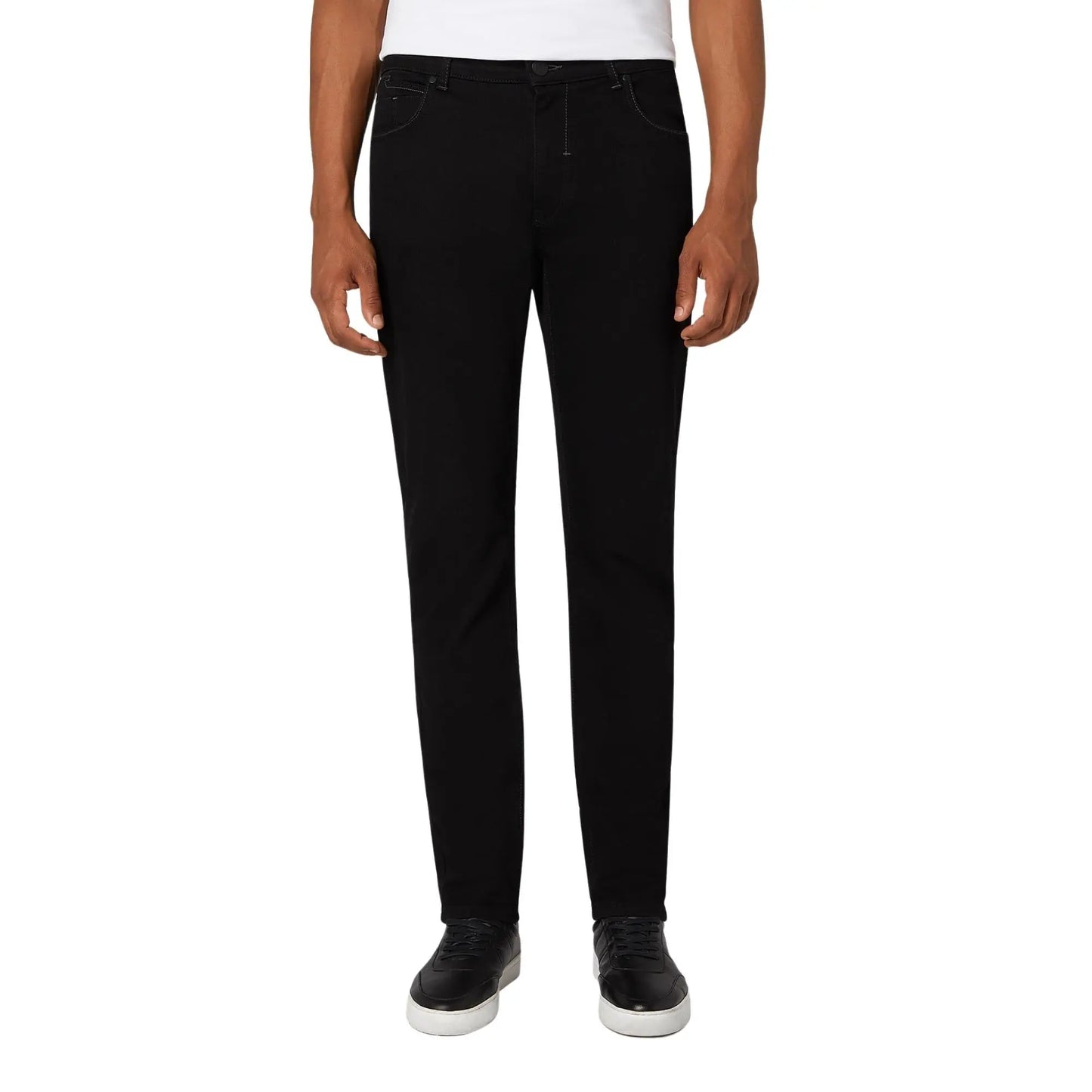 Buy Remus Uomo Apollo Slim Leg Jean - Black | Jeanss at Woven Durham