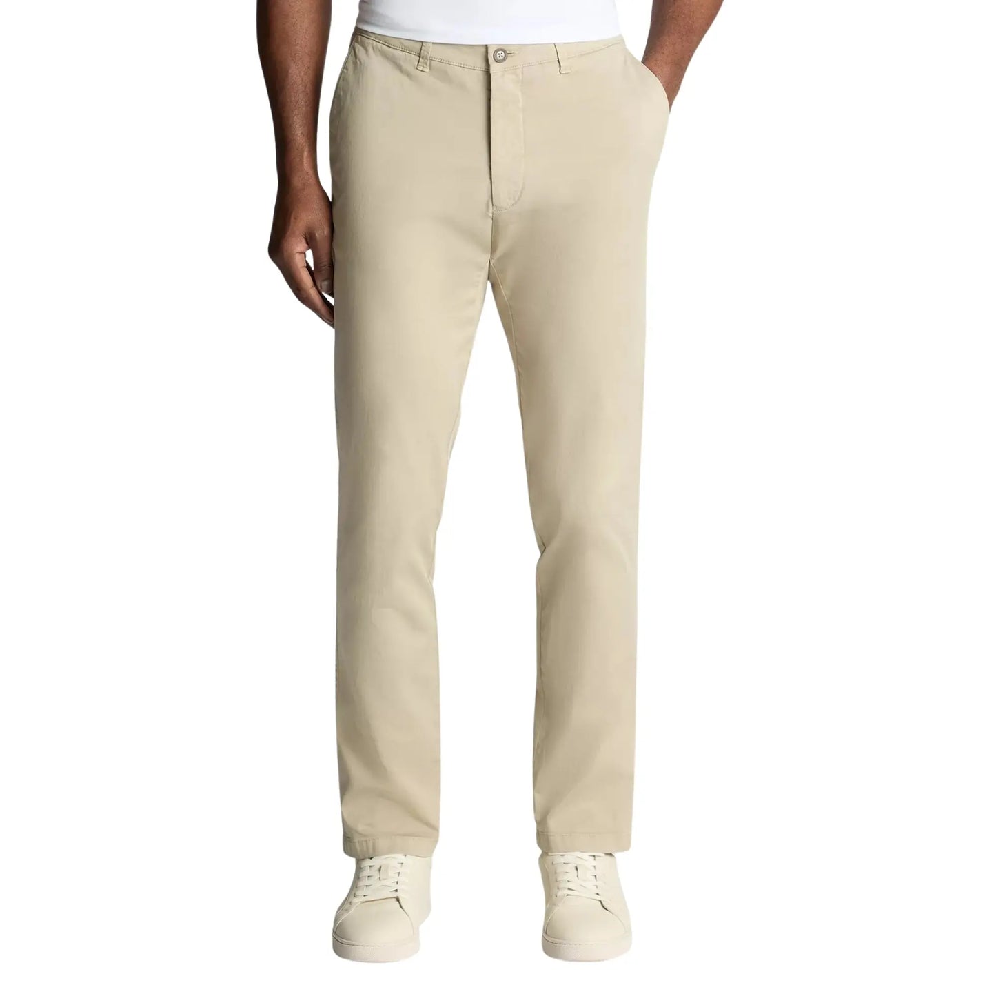 Buy Remus Uomo Emilio Tailored Chinos - Stone | Chinoss at Woven Durham