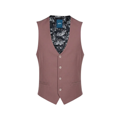 Buy Spin Jaden Suit Waistcoat - Pink | Suit Waistcoatss at Woven Durham