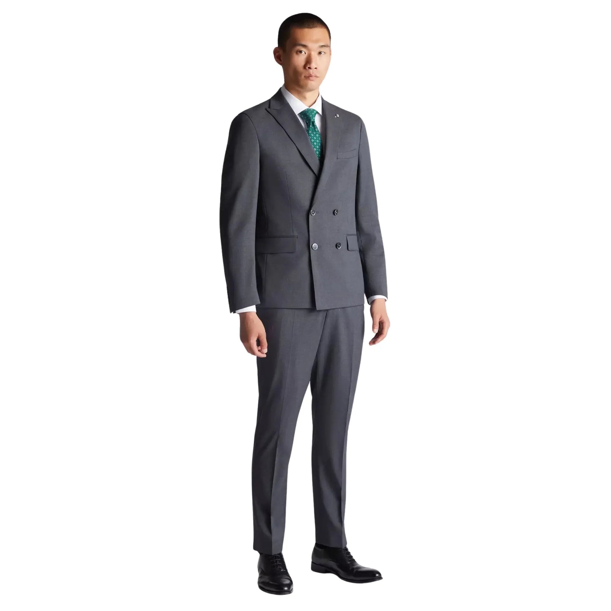 Buy Remus Uomo Massimo Wool Double-Breasted Jacket - Charcoal | Blazerss at Woven Durham