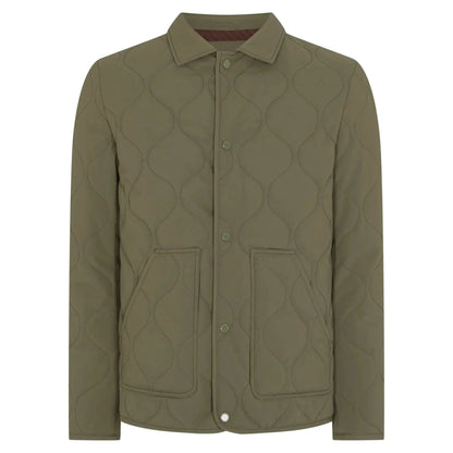 Buy Remus Uomo Noah Quilted Jacket - Green | Coats at Woven Durham