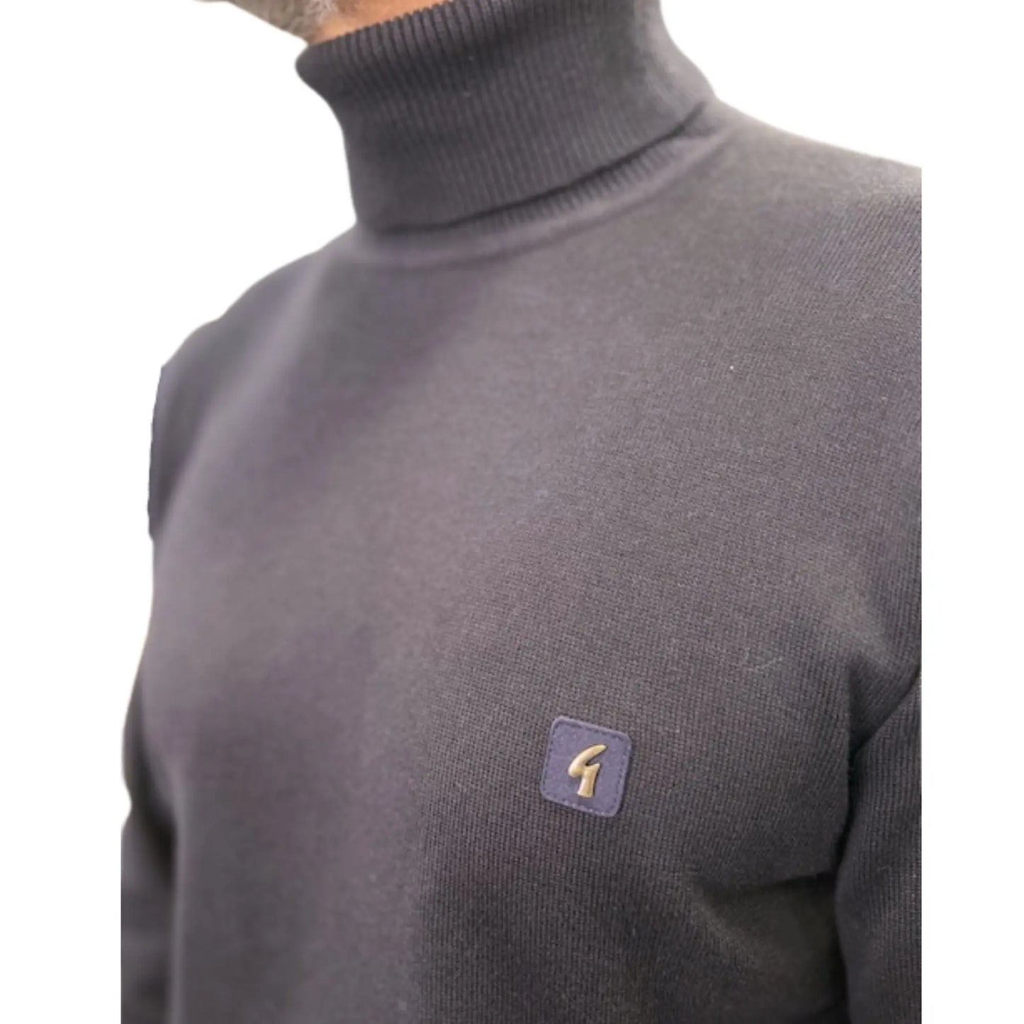 Buy Gabicci Vintage Ricardo Roll Neck Jumper -Navy | Roll-Neck Jumperss at Woven Durham