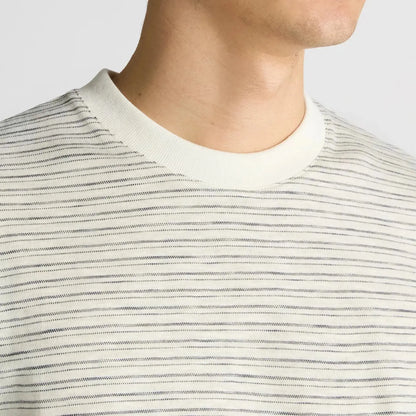 Buy Remus Uomo Stripe Crew-Neck T-Shirt - Navy/White | T-Shirtss at Woven Durham