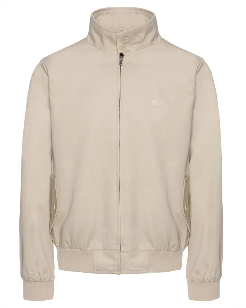 Buy Merc London Harrington Cotton Jacket - Beige | Harrington Jacketss at Woven Durham
