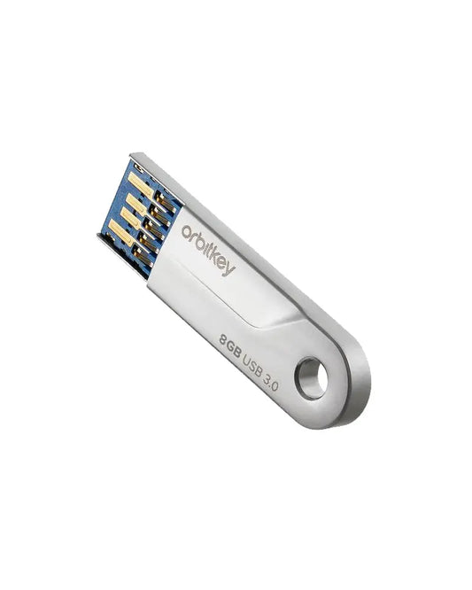 Buy Orbitkey Stainless Steel 8GB USB | Keyringss at Woven Durham