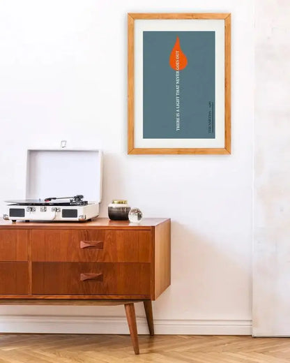The Smiths Light That Never Goes Out Retro Art Print FanClub
